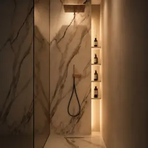 Plato de ducha resina ultrafino 90×90 antracita Slate 90